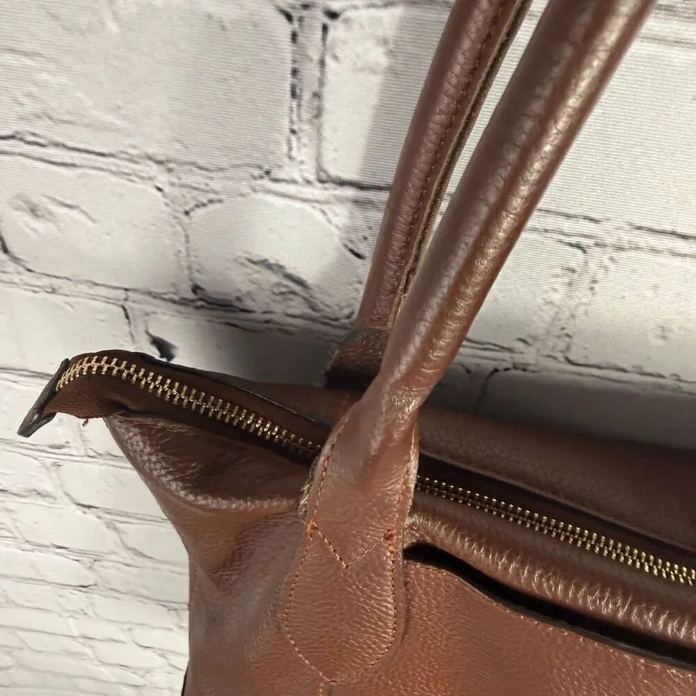 Lodis Sierra Leather Travel Tote Bag